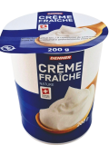 Denner Creme fraiche 200g, seitlich